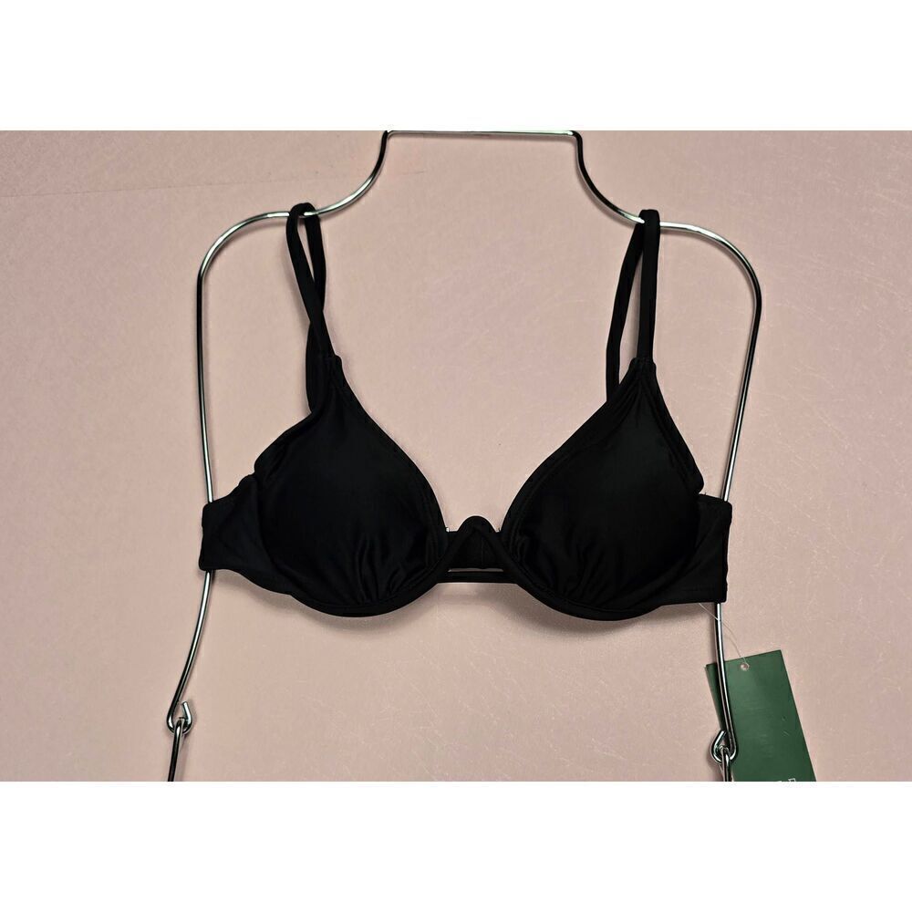Wild Fable Underwired Black Bikini atop XXS